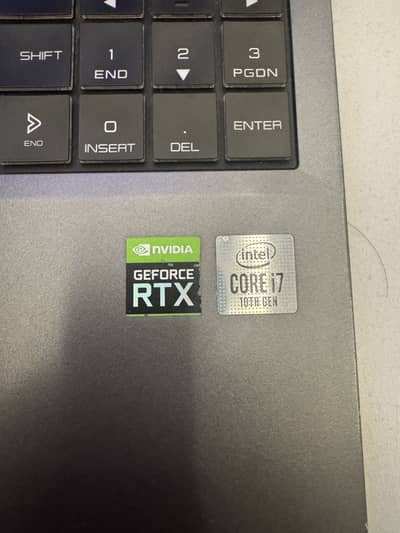 Rtx 2060 | i7 10th Gen | 512 gb | 16 gb Ram | Gaming/Creator Lapt