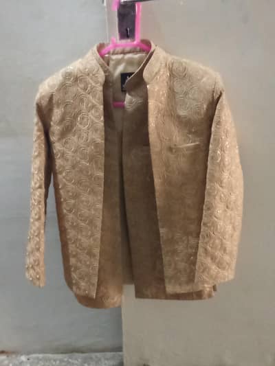 wedding suit West coat with shalwar kamez
