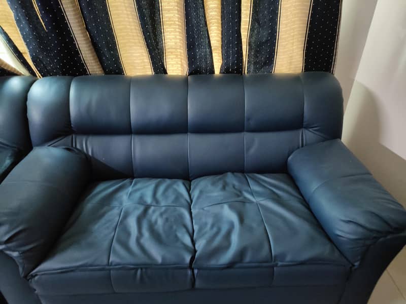 SOFA set blue 1