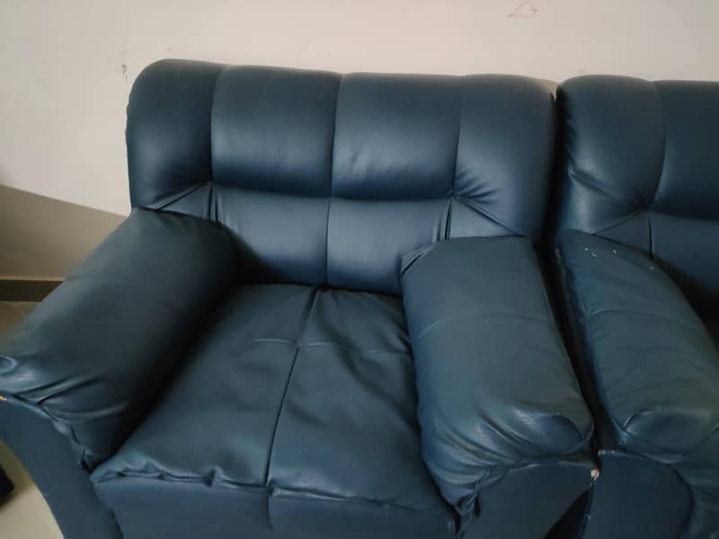 SOFA set blue 2