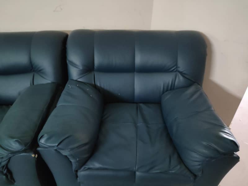 SOFA set blue 3