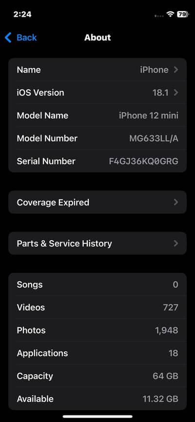 Apple iPhone 12 mini