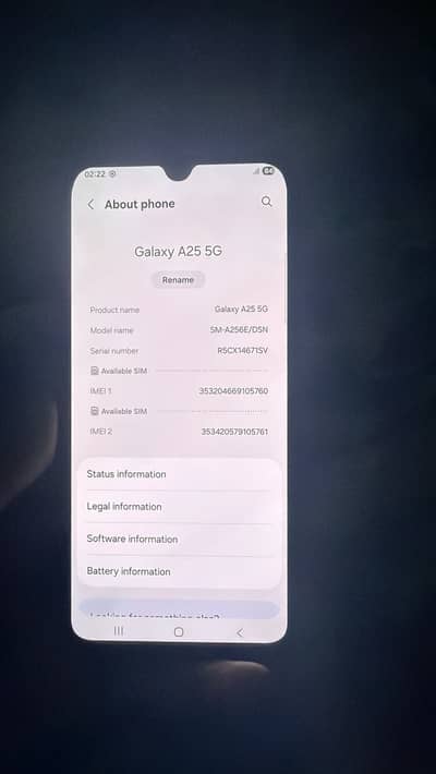 Samsung Mobile A25 5G