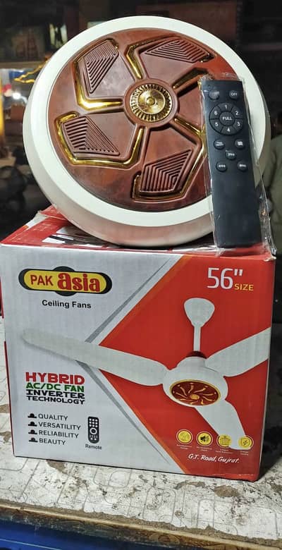 Pak Asia Ac Dc Fan New Stock Ready