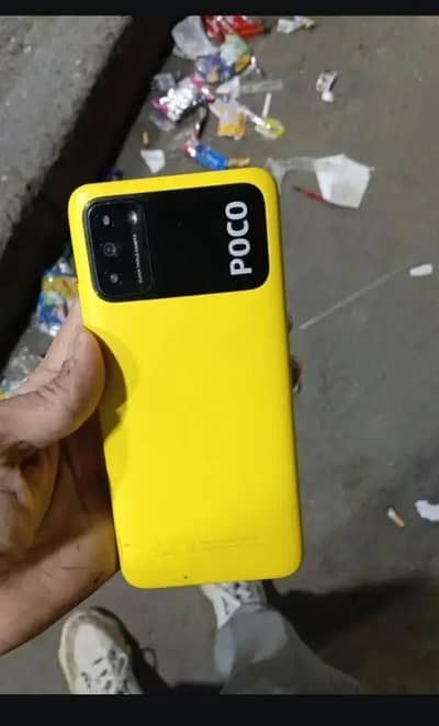 Poco M3 4+2gb128gb official PTA Approved exchange possible