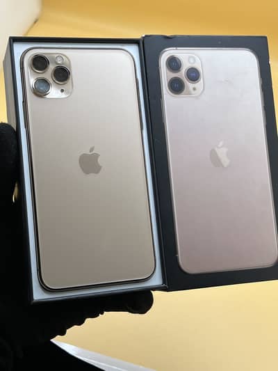 Apple iPhone 11 Pro Max 256 GB HK physical dual PTA 87% Battery Box