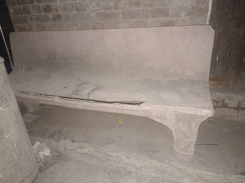 cement Bench 2