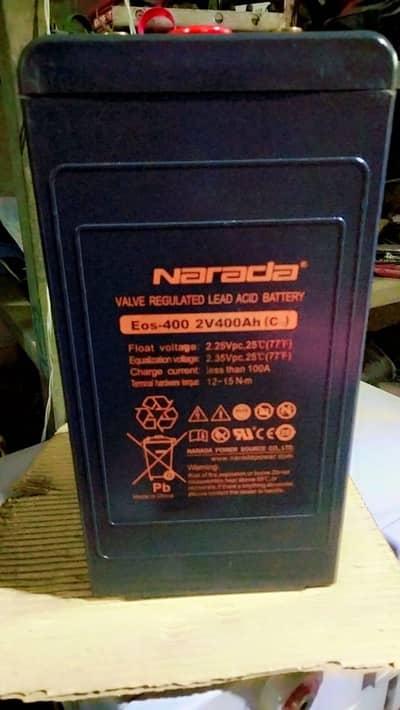 Narada 2v 400AH Dry cell 03049994441