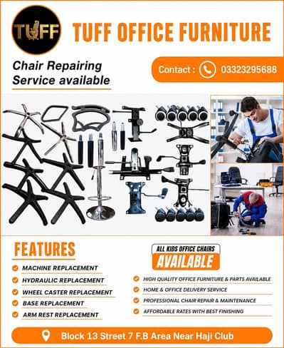 Office Chair Repairing | Refurbished Office Chair