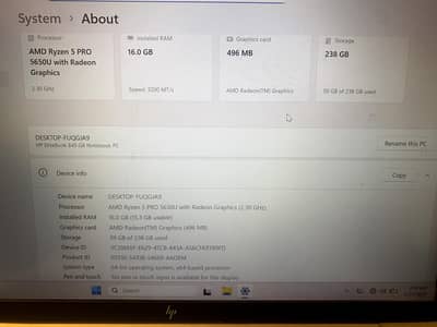 Hp Elitebook 845 g8 Ryzen 5