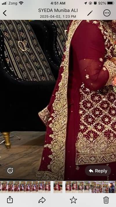Bridal dress