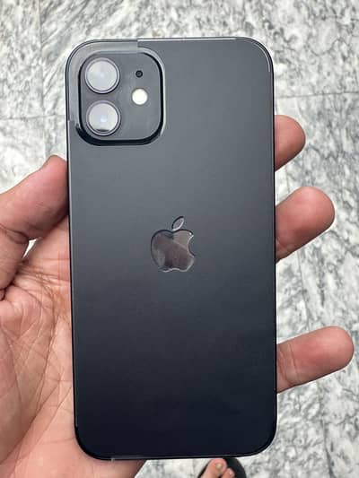 Iphone 12, dual sim PTA approved, 128 gb, not any single fault
