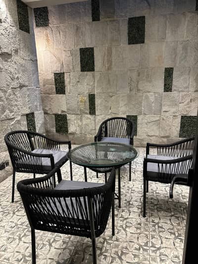 CUSTOMIZE CAFE'S ROOFTOP RATTAN ROPE FURNITURE AVAILABLE FOR SALE