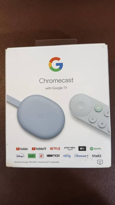 Google Chromecast 4k Tv
