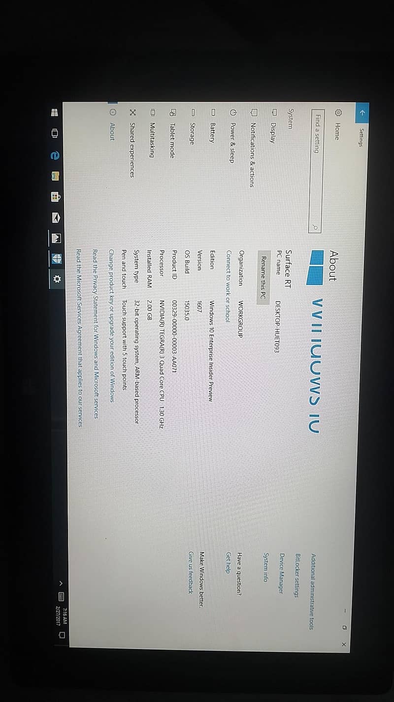 surface 5