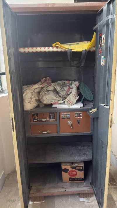 Iron cupboard/ almari