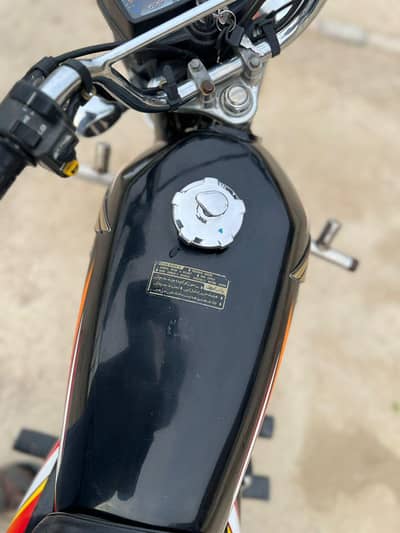 Black Honda 125 Model 2022