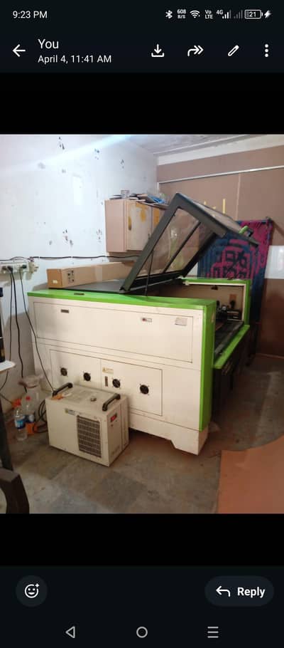 CNC LASER DOUBLE MACHINE