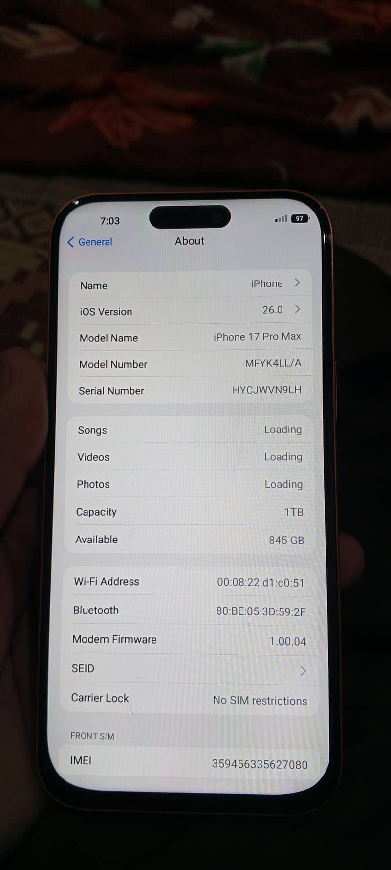 iPhone 17 pro Max 9