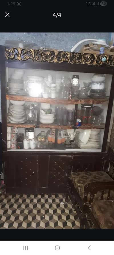 Dressing table or showcase