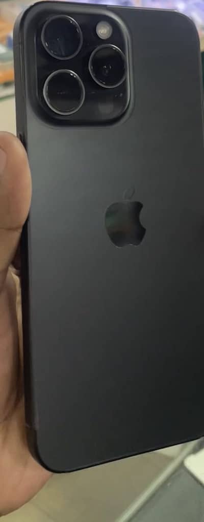 Apple iPhone 15 Pro Max 256 gb jv black colour kit ha