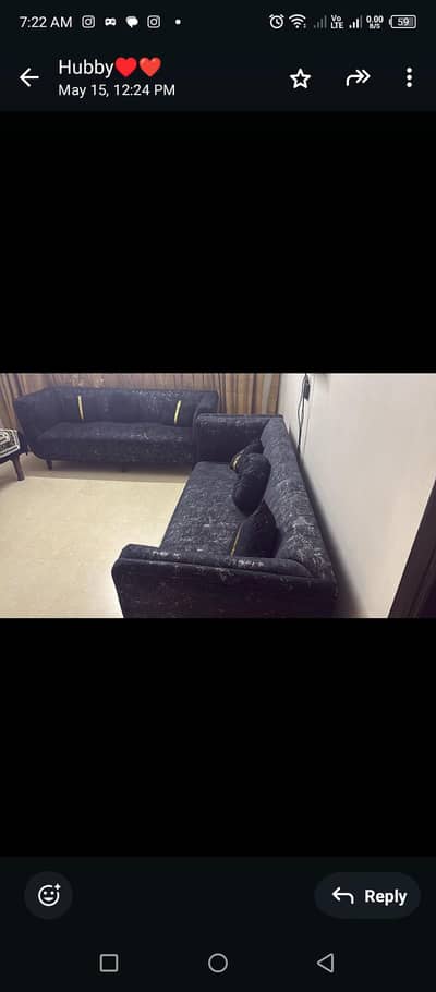 excellent condition sofa set