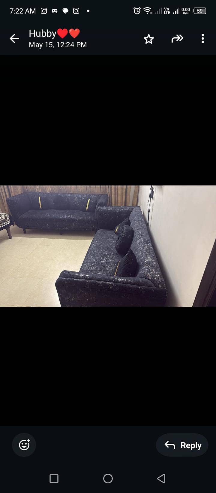 excellent condition sofa set 0