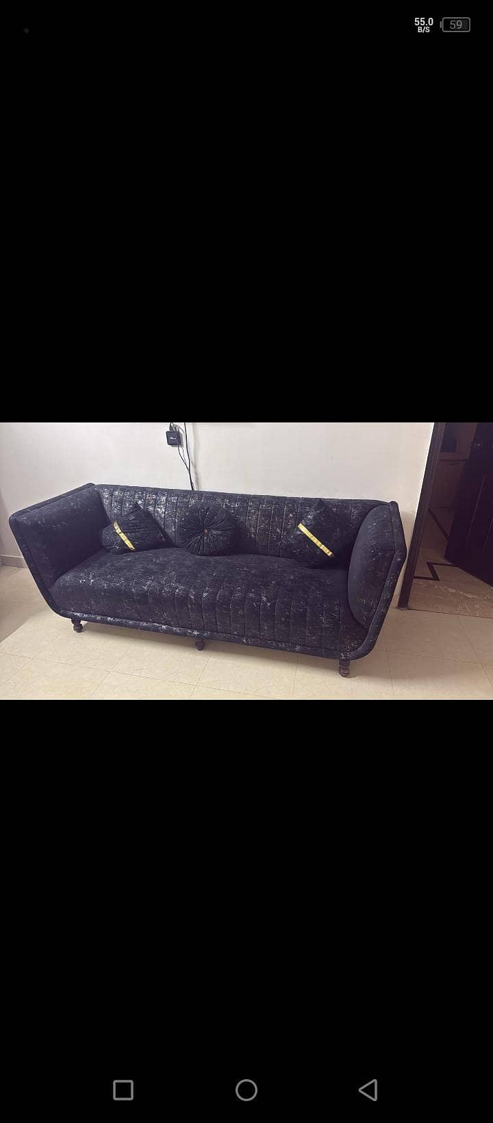 excellent condition sofa set 3