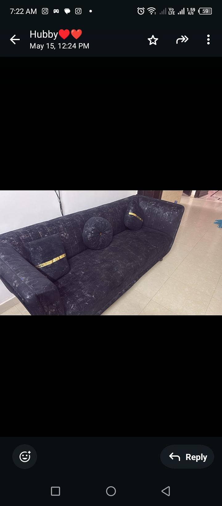 excellent condition sofa set 4