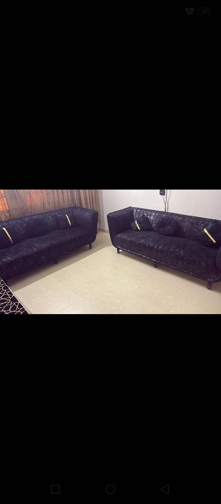 excellent condition sofa set 5