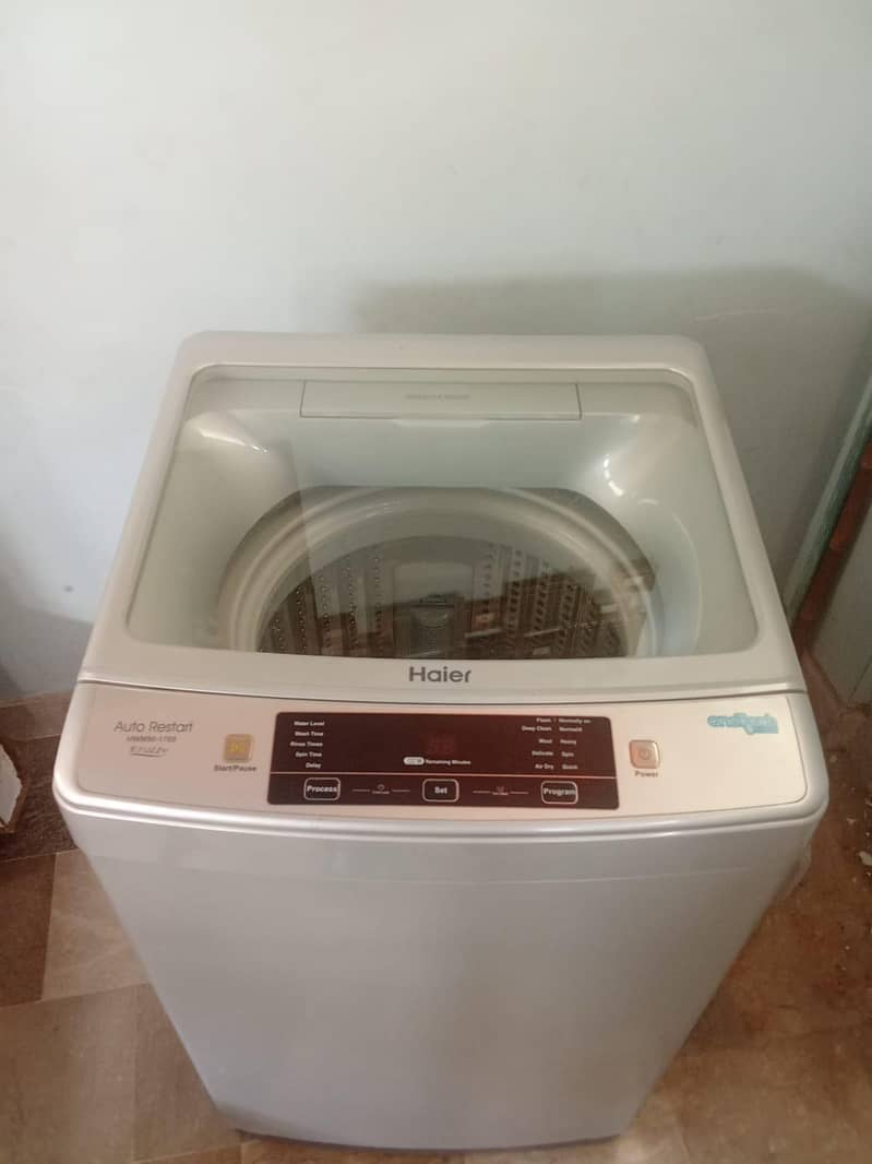 Haier fully automatic wachine machine 1