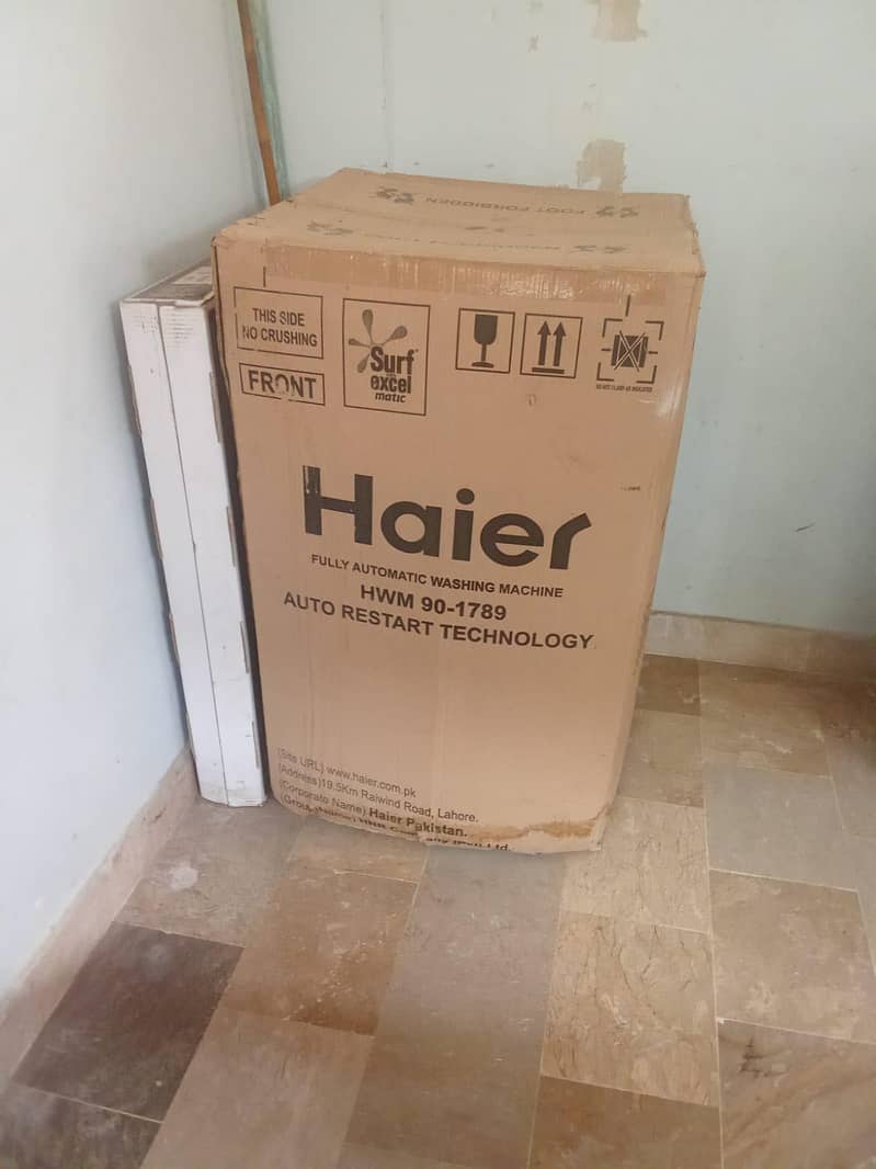 Haier fully automatic wachine machine 5