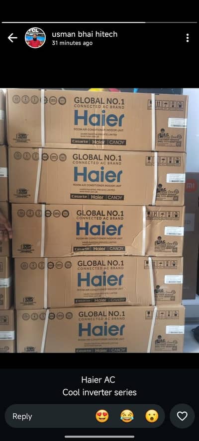 Haier Kenwood Gree TCL Orient Dawlance