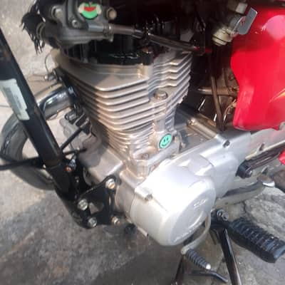 Honda CG 125 color red condition good all ok paper all ok bike