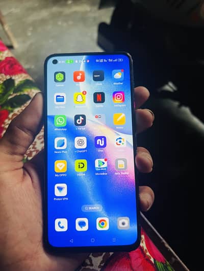 OPPO Reno 5 8/128 all okay with box charger