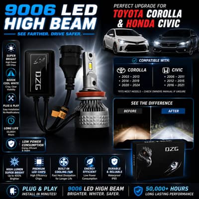 DZG 9005 HIGH BEAMS OPEN BOX
