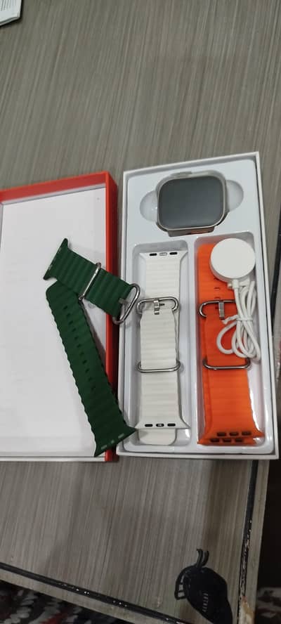 Smart Watch Ultra Style, Complete Box & Accessories