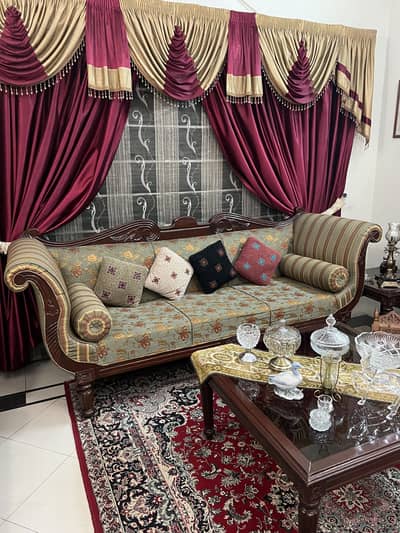 Pure Sheesham Sofa Set