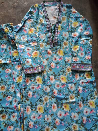 summer lawn collection 2 piece dress