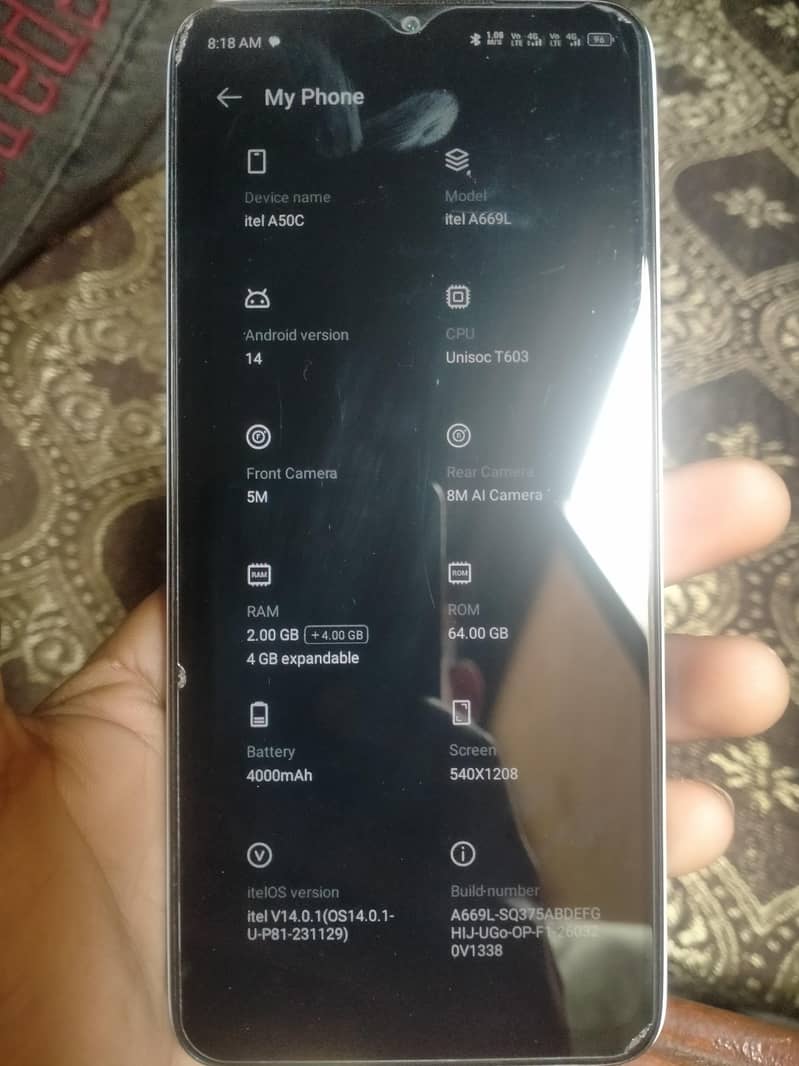 Itel A50C 1
