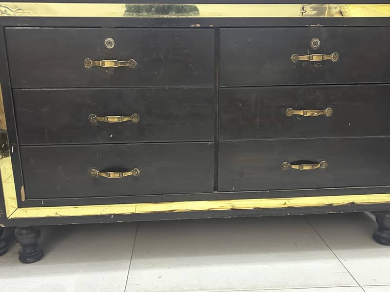 Dressing table with 2 side tables 4