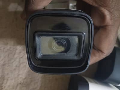 Hikvision 4 Cameras, One DVR 8 camera supported, One TB hard