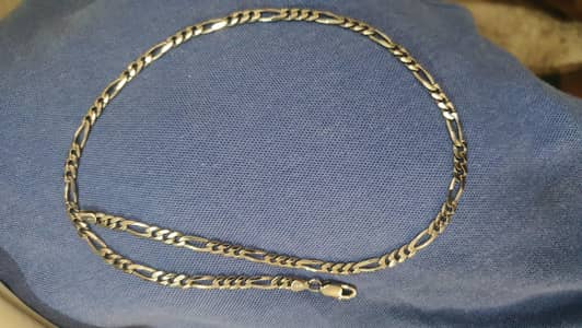 Italian silver 925 figaro style chain