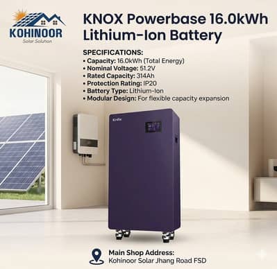 lithium battery/solar system/knox inverter/solar panel/48v battery
