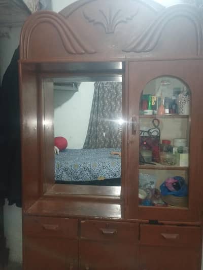 wooden dressing table