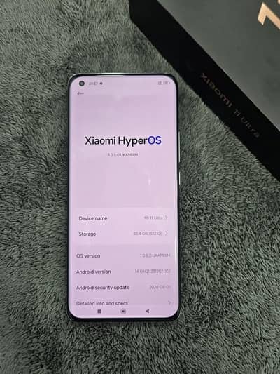 Xiaomi mi 11 ultra mobile PTA approved for sale urgent my 03294098805