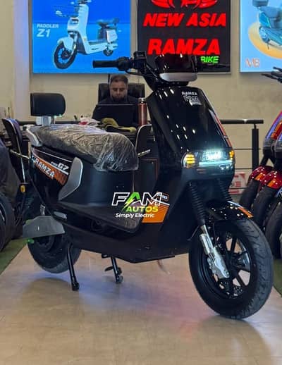 Ramza G-7 Pro Electric Scooty New 2026 Model