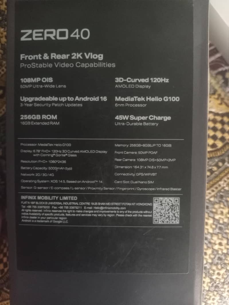 Infinix Zero 40 1