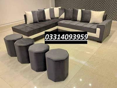 L shape sofa / Corner sofa / bubble sofa / sofa set