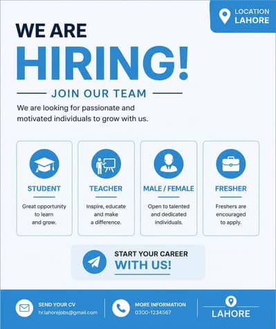 Hiring Now!!!